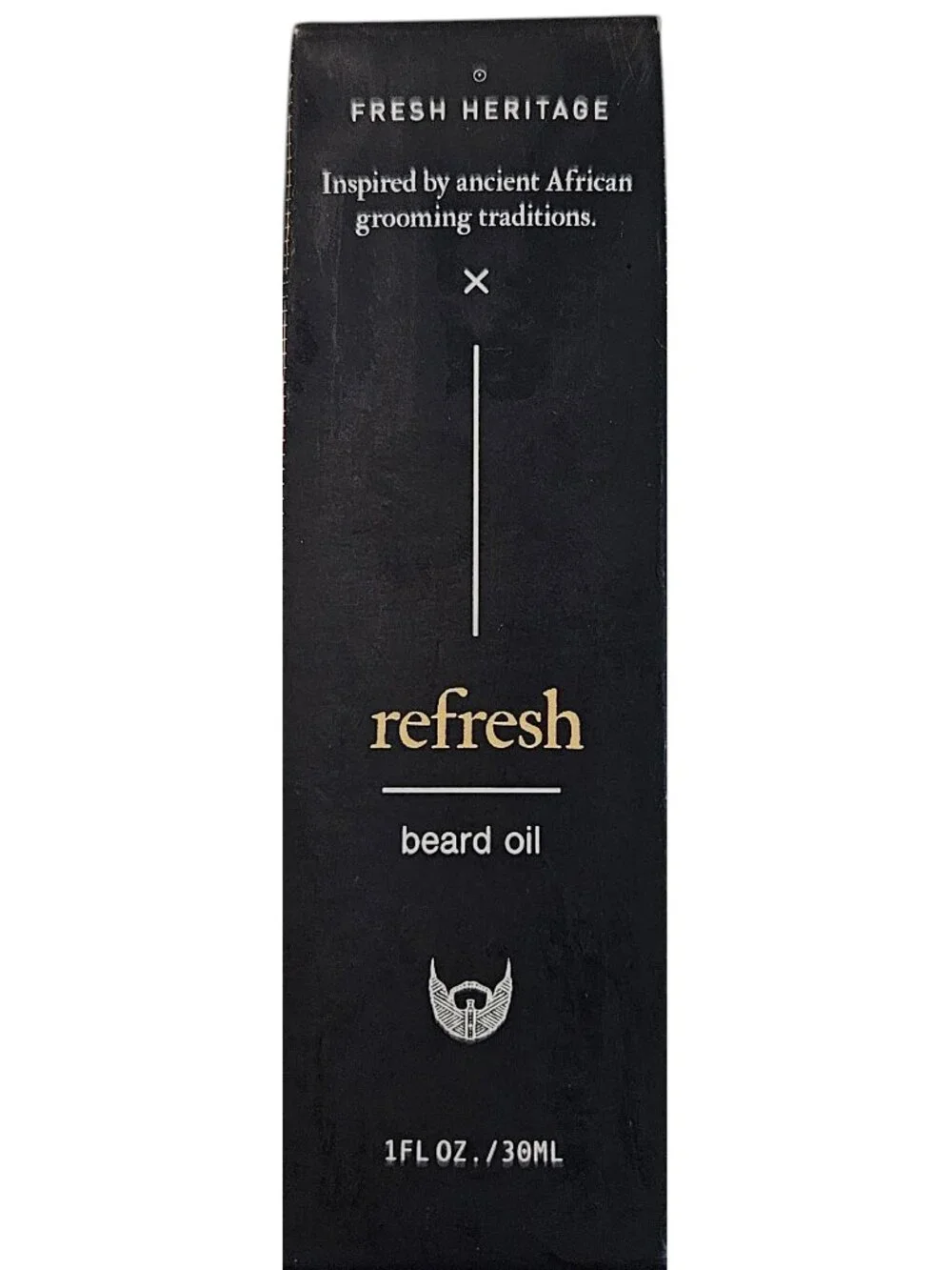 Fresh Heritage Refresh Beard Oil 1 fl oz / 30ml - Natural Organic Grooming